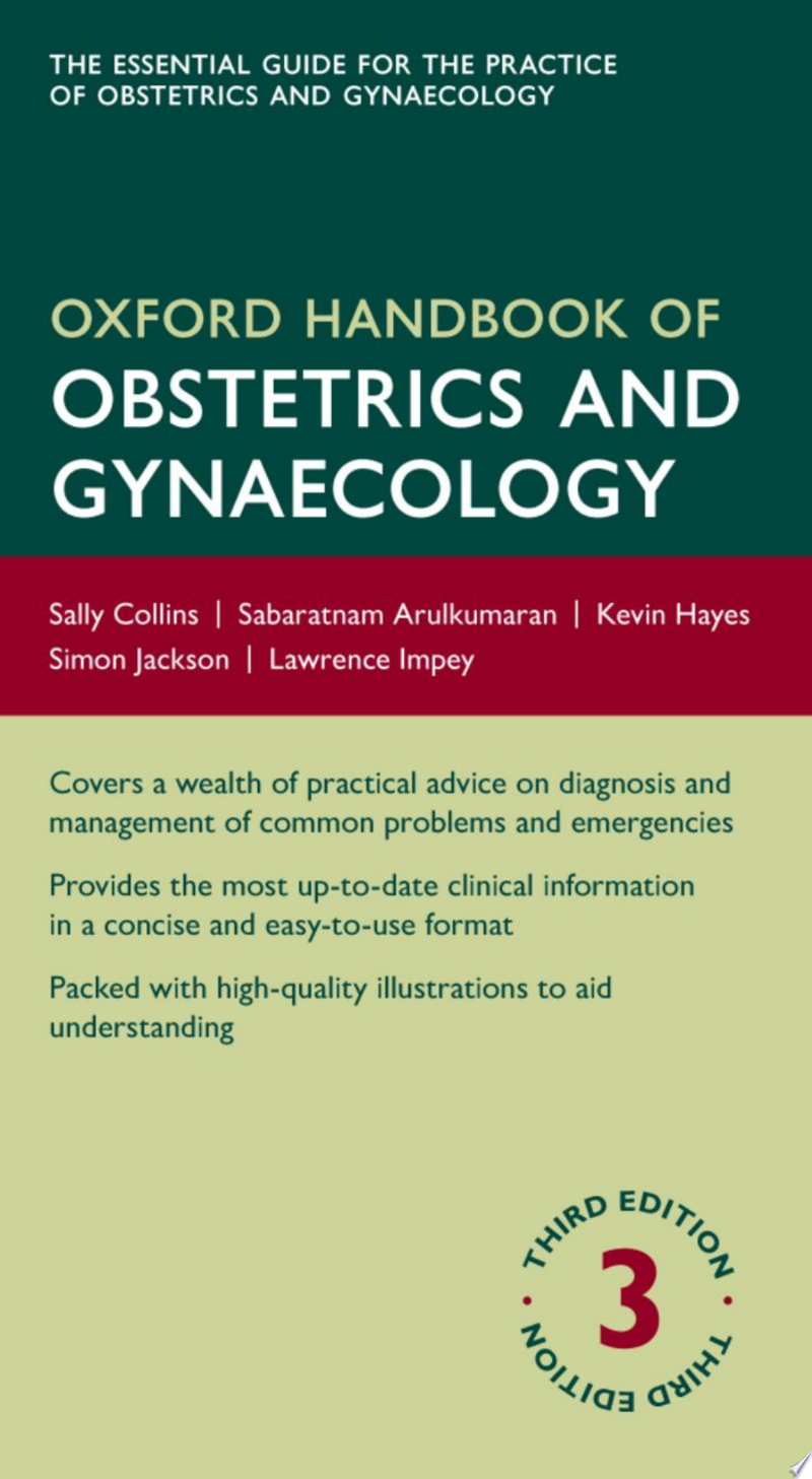 Oxford Handbook of Obstetrics and Gynaecology 3rd Edition