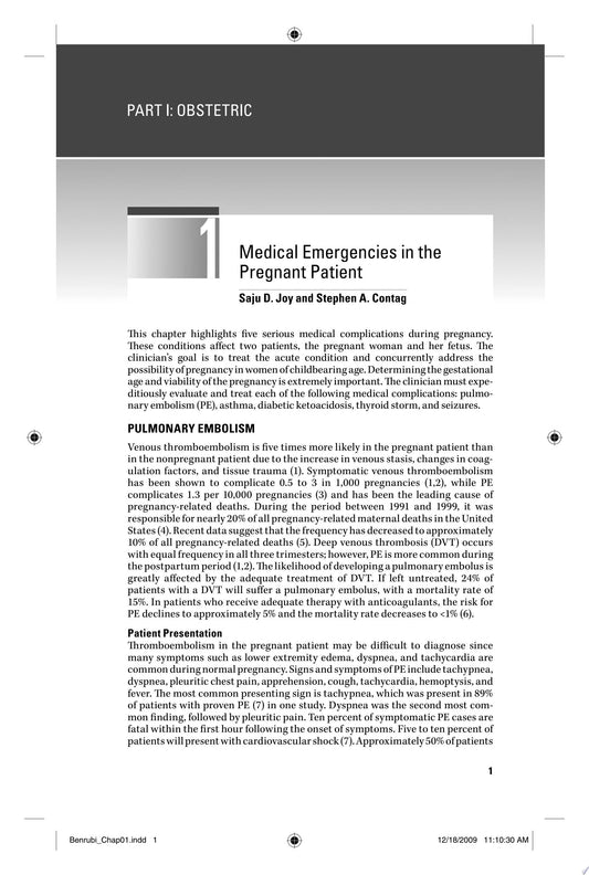 Handbook of Obstetric and Gynecologic Emergencies, 5th Edition