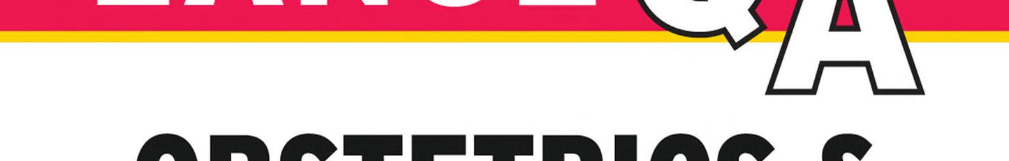 Lange Q&A Obstetrics & Gynecology, 9th Edition