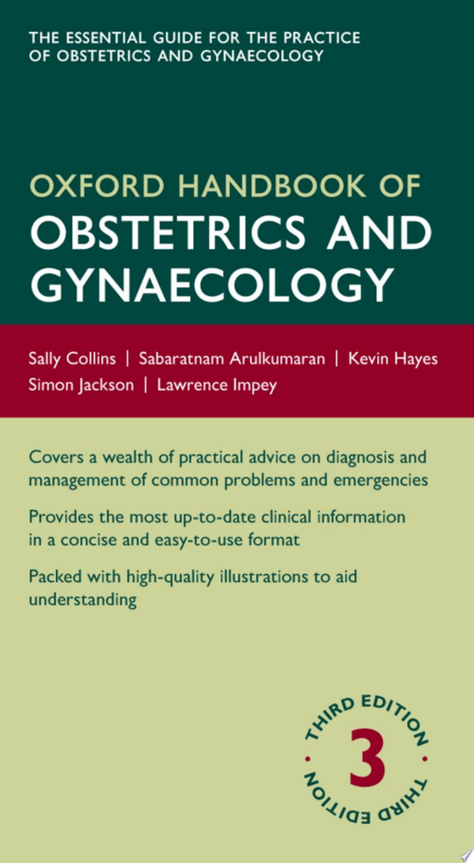 Oxford Handbook of Obstetrics and Gynaecology 3rd Edition