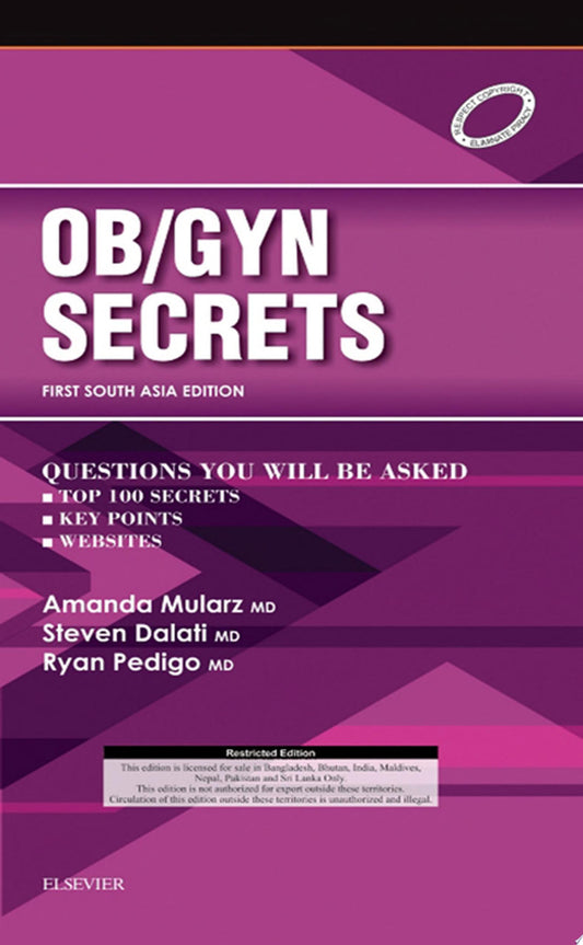 Ob/Gyn Secrets, 4th Edition