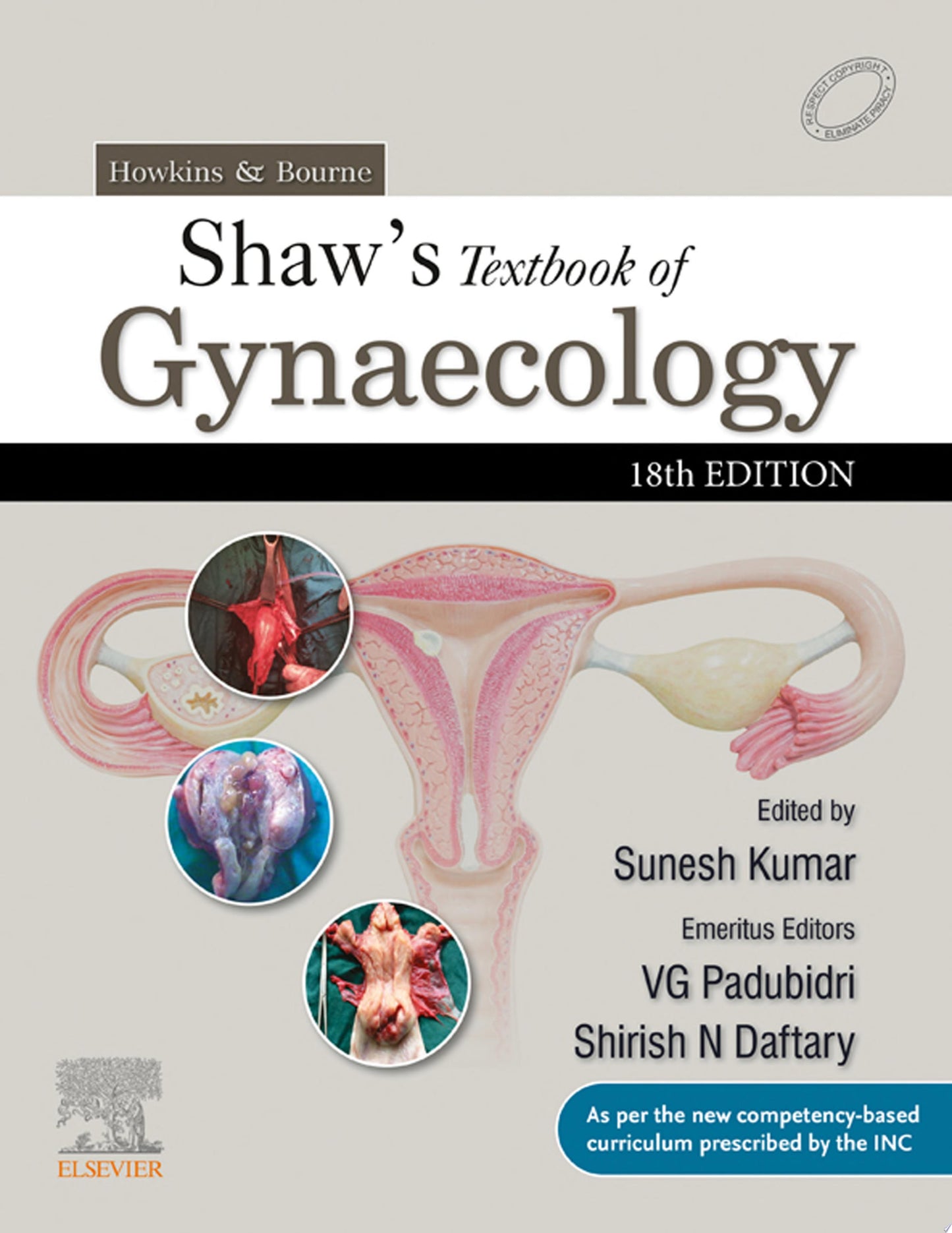 Shaw’s Textbook of Gynaecology, 18th Edition